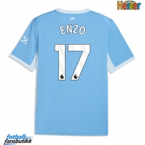 Manchester City Enzo Fernandez #17 Hjemmedrakt 2026-27 Kortermet
